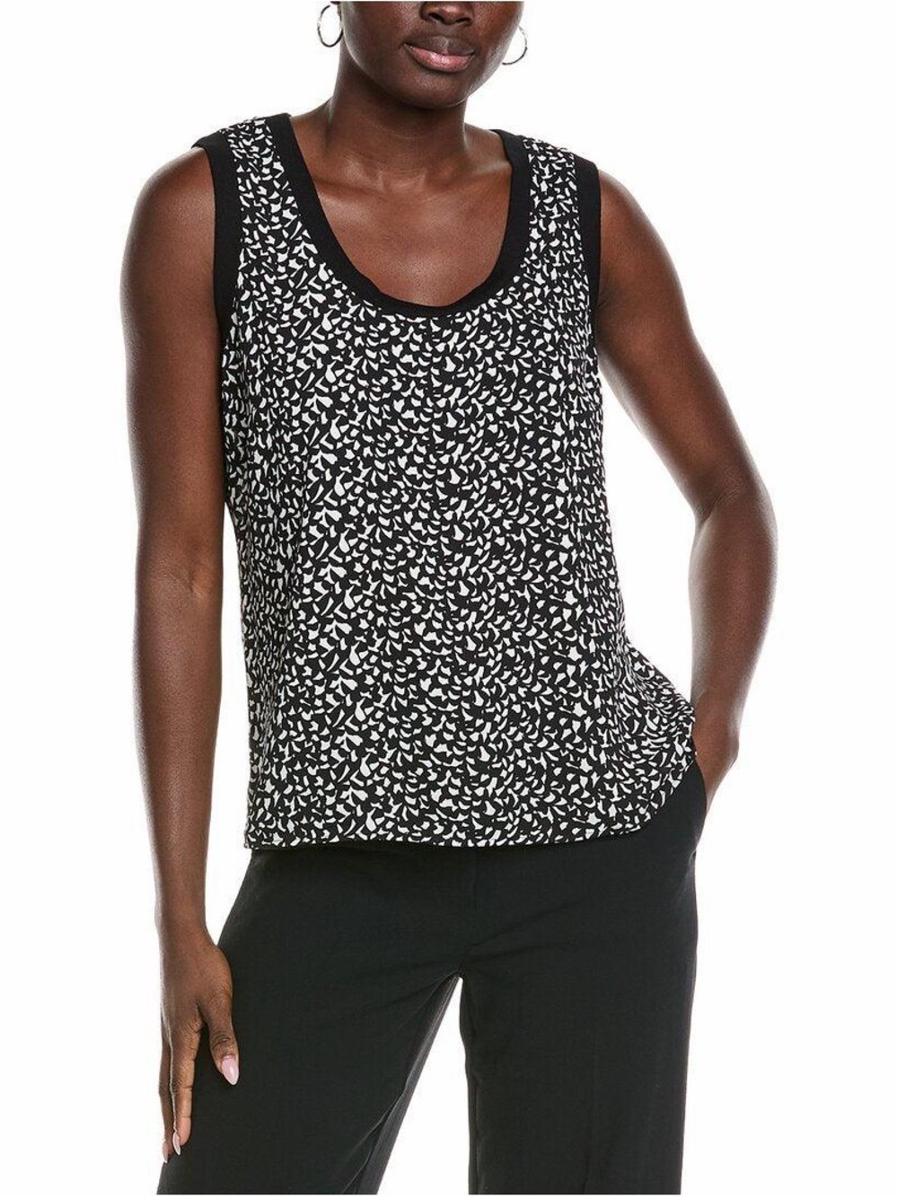 Cabi Women’s Gray Printed Daydream Top